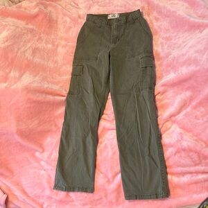 Hollister High Rise Utility Dad Pants